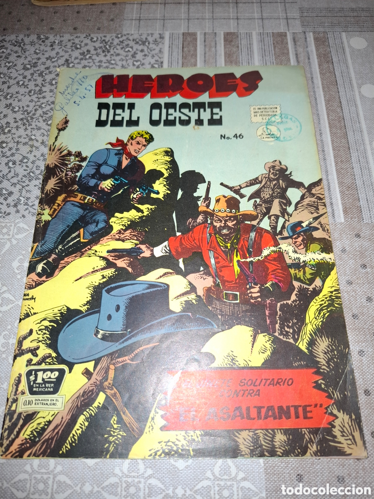 Tebeos: H&eacute;roes del Oeste n&deg; 46, Editorial La Prensa 1957 - Foto 1