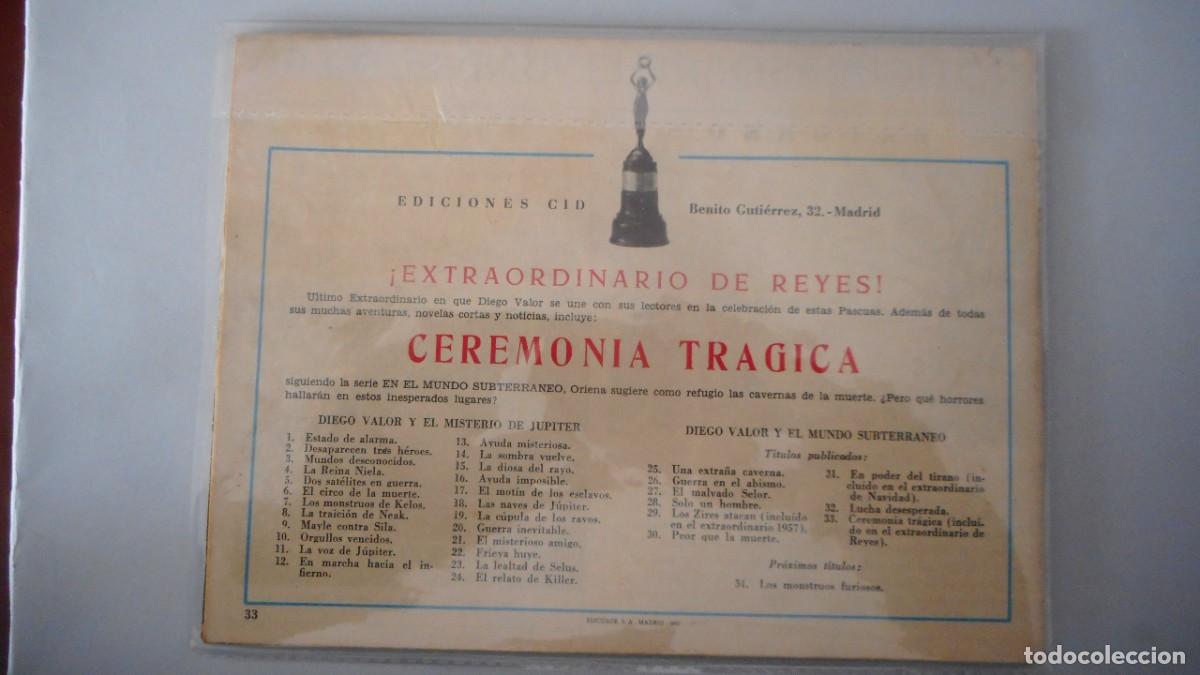 Tebeos: DIEGO VALOR . EXTRAORDINARIO DE REYES. ORIGINAL / C-9 - Foto 2