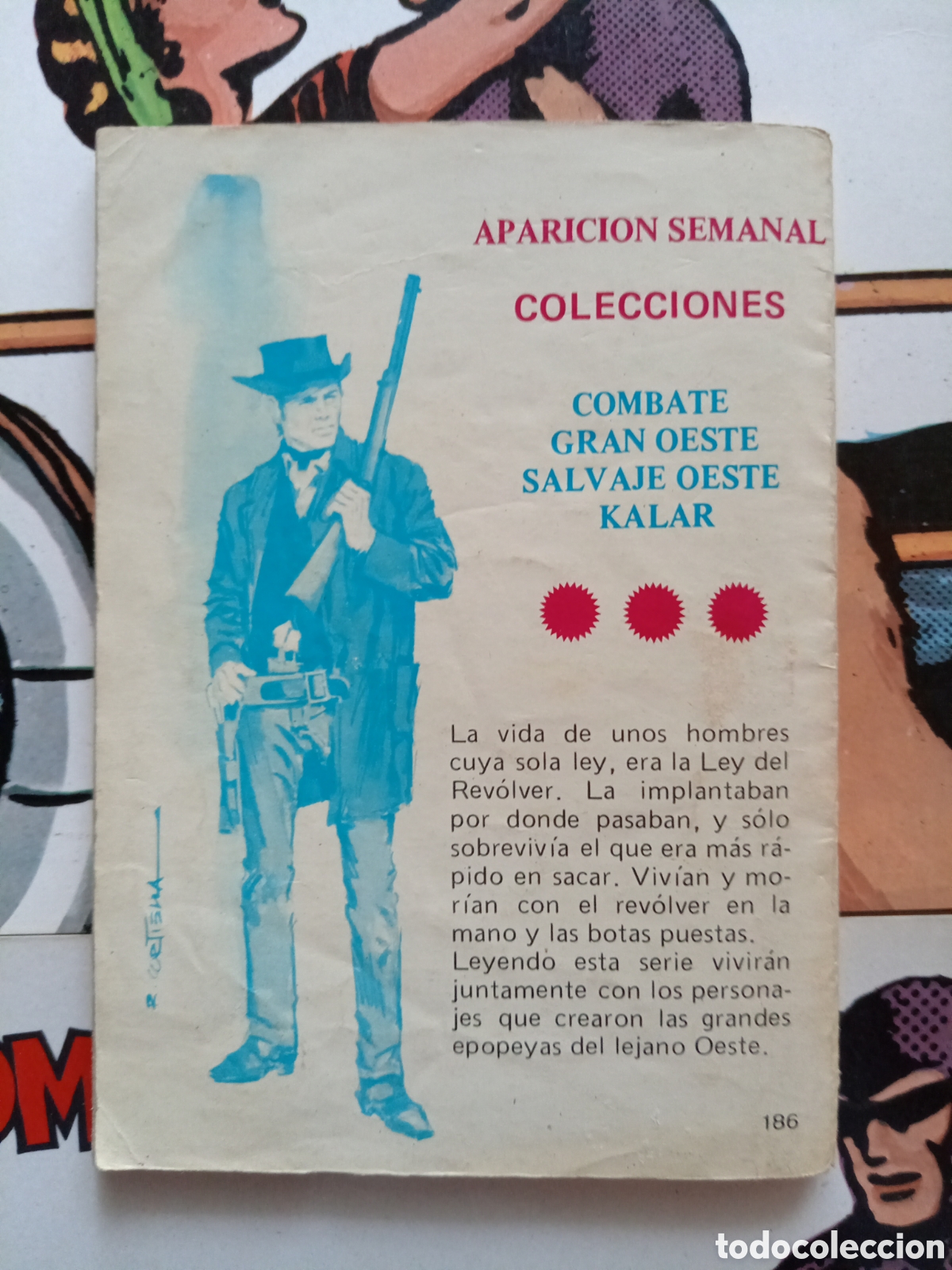 Tebeos: Colecci&oacute;n Combate 186 cj98 - Foto 2