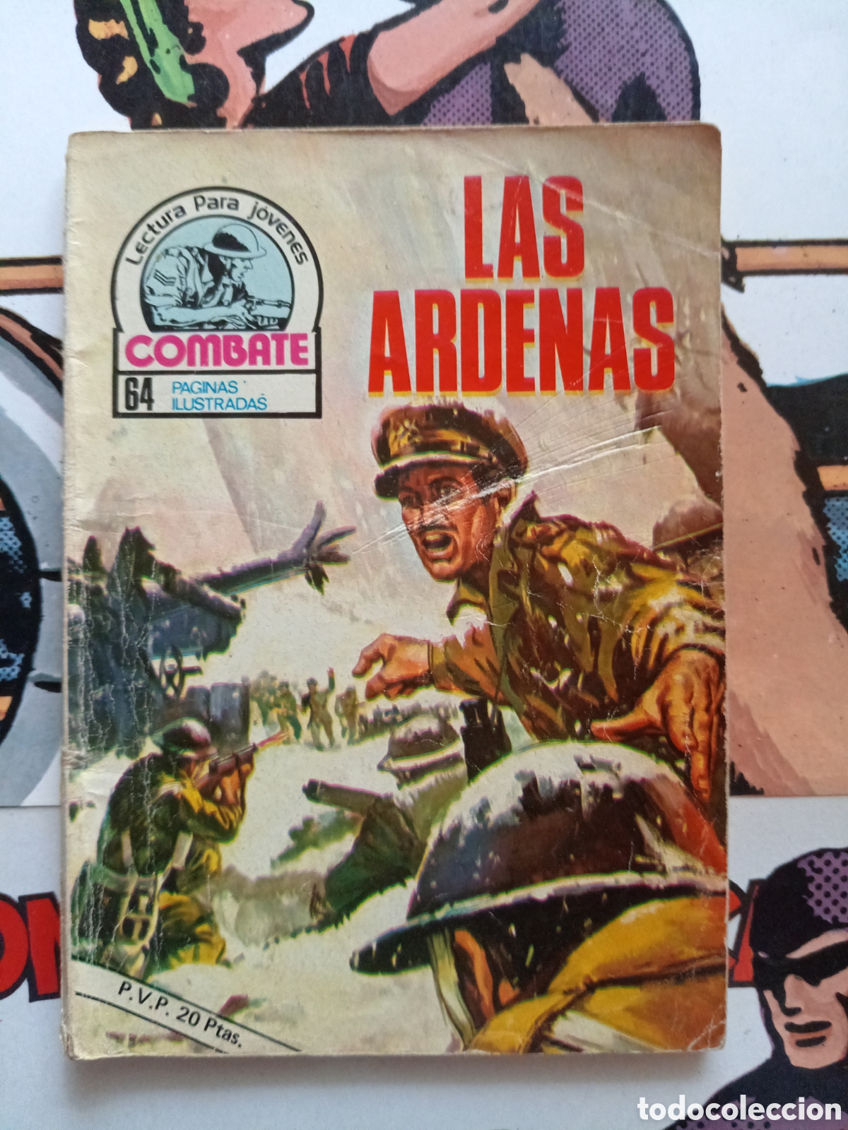 Tebeos: Colecci&oacute;n Combate 136 Las Ardenas cj98 - Foto 1