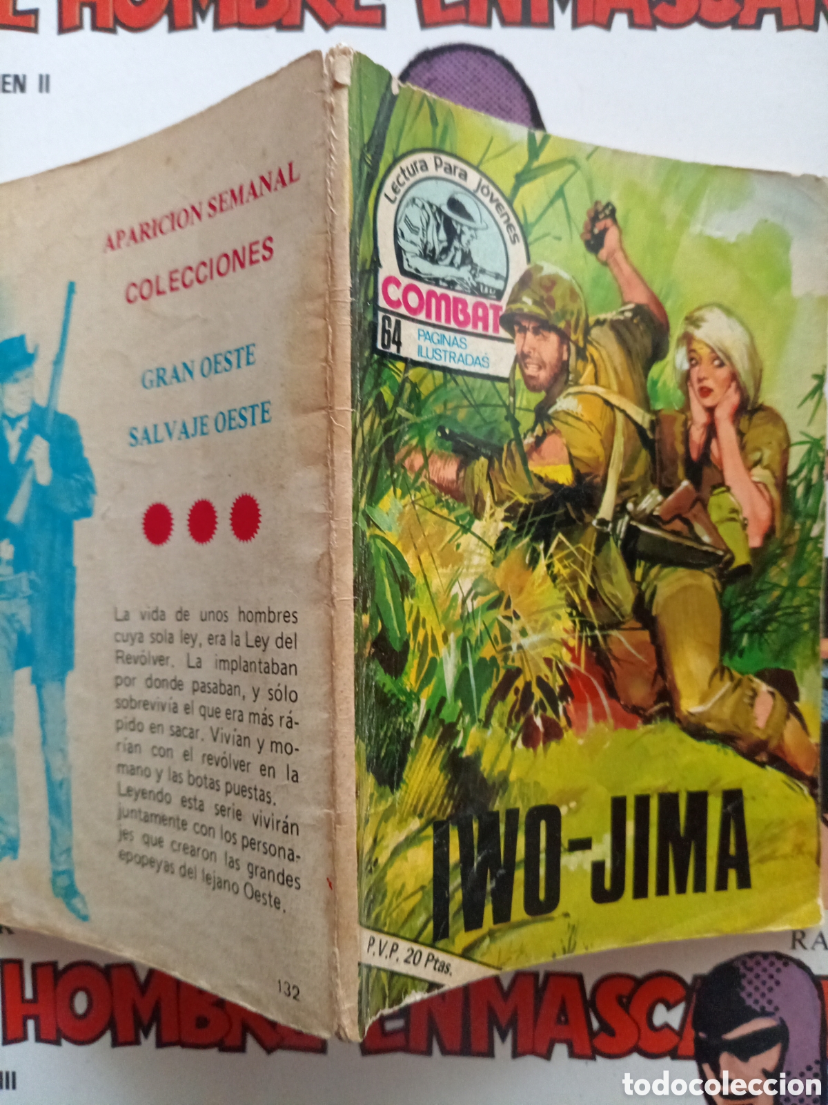Tebeos: Colecci&oacute;n Combate 132 Iwo-jima cj98 - Foto 3