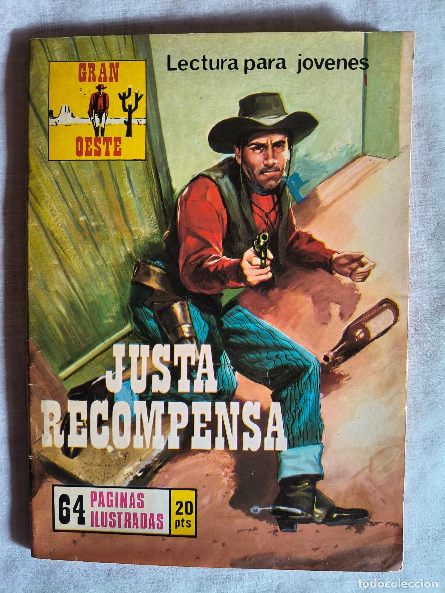 Tebeos: GRAN OESTE 351 - JUSTA RECOMPENSA - PRODUCCIONES EDITORIALES 1984 - Foto 1
