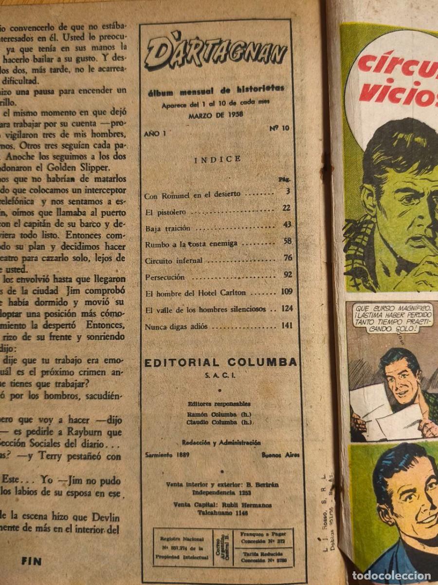 Tebeos: DARTAGNAN N&ordm; 10 - MARZO 1958 - Foto 3