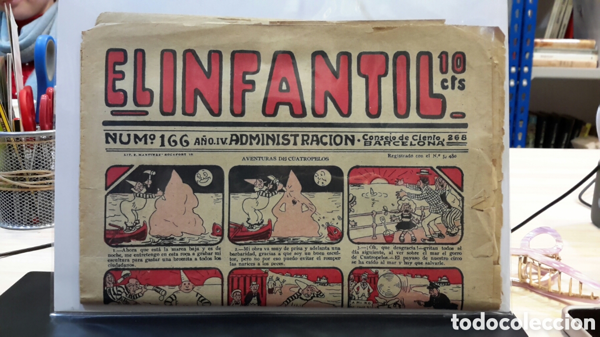 Tebeos: El infantil N&deg; 166, a&ntilde;o IV - Foto 1