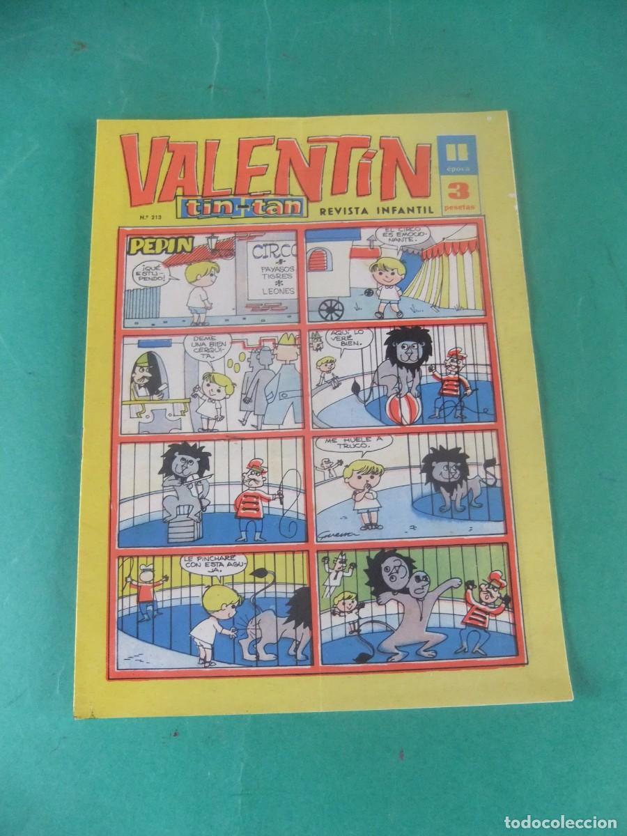 Tebeos: VALENTIN TIN TAN N&ordm; 213 II EPOCA - Foto 1
