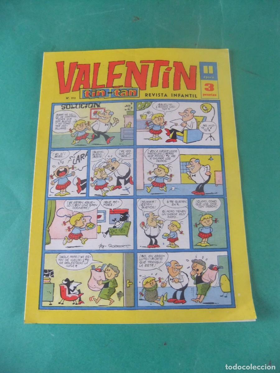 Tebeos: VALENTIN TIN TAN N&ordm; 212 II EPOCA - Foto 1