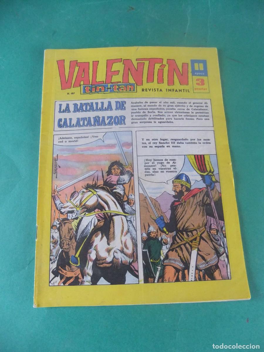 Tebeos: VALENTIN TIN TAN N&ordm; 187 II EPOCA - Foto 1