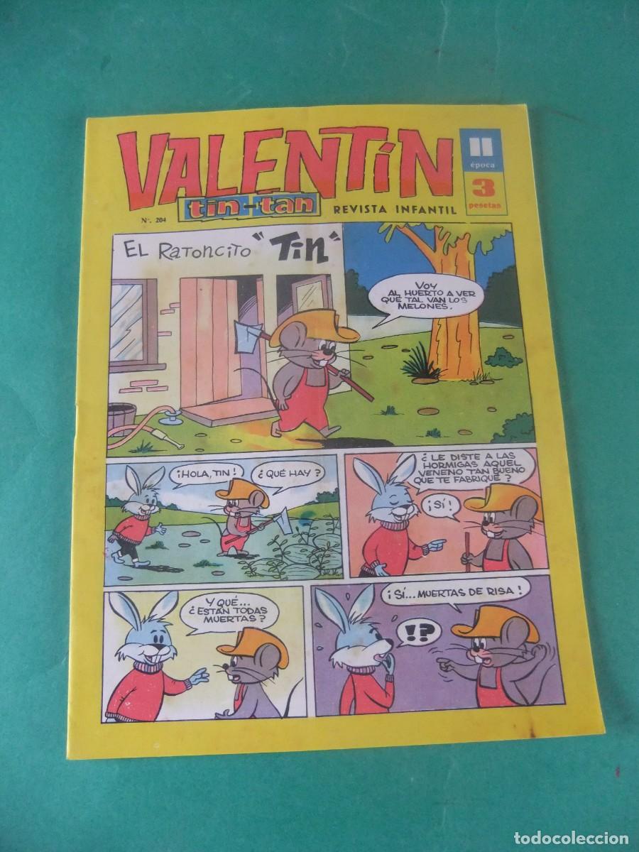 Tebeos: VALENTIN TIN TAN N&ordm; 204 II EPOCA - Foto 1