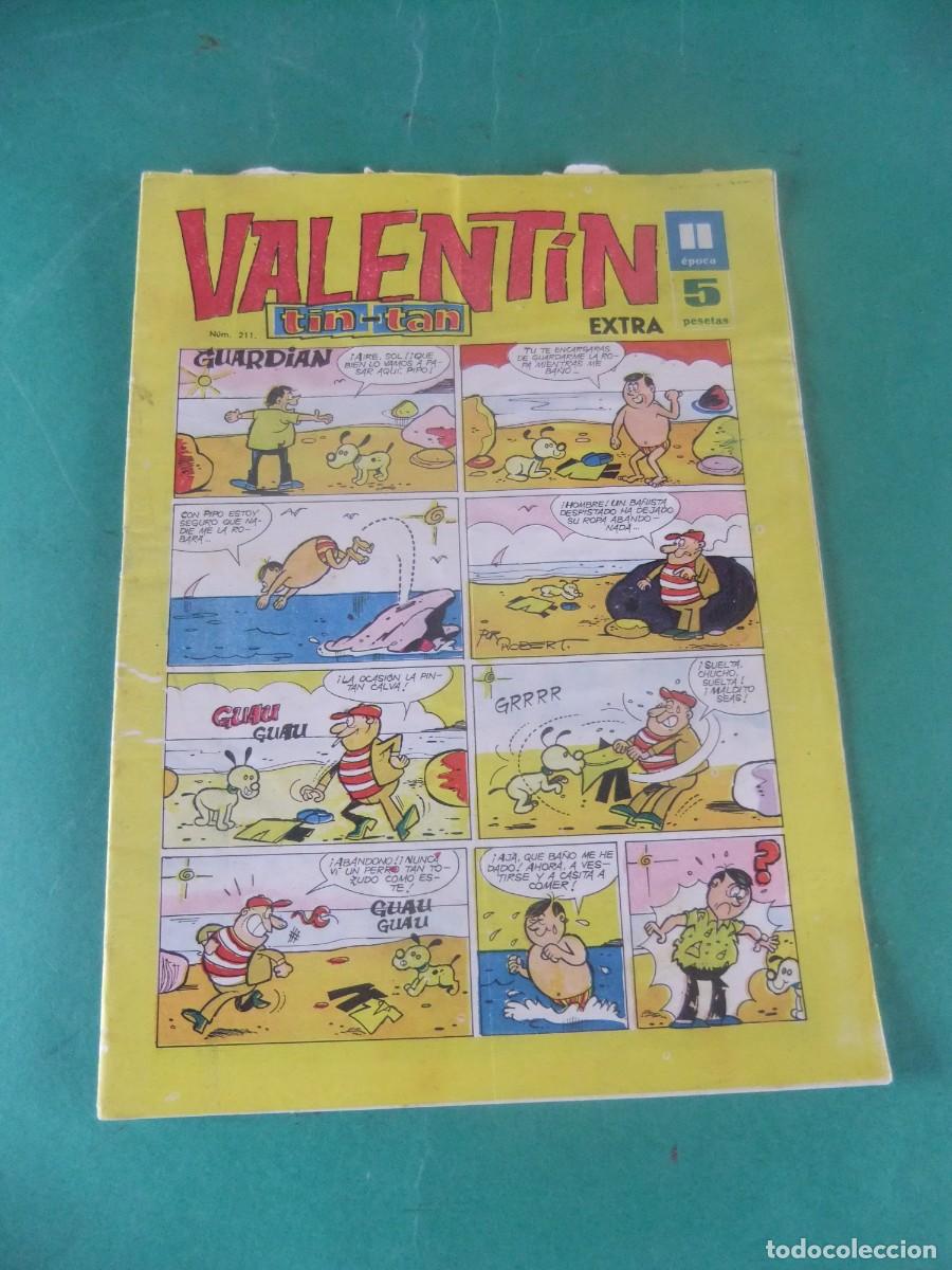 Tebeos: VALENTIN TIN TAN N&ordm; 211 EXTRA II EPOCA - Foto 1