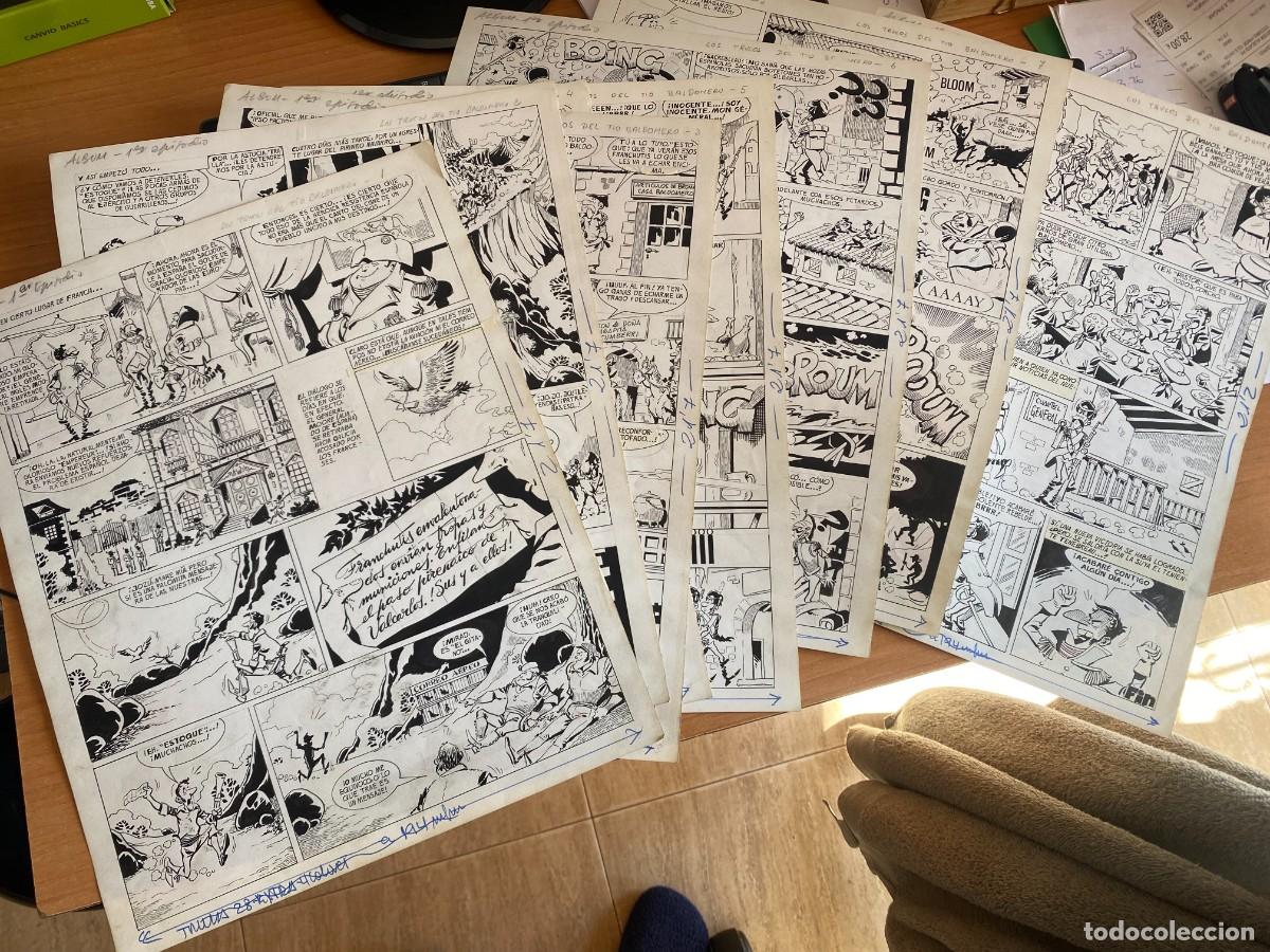Tebeos: Originales de c&oacute;mic de Bernet Toledano - Foto 1