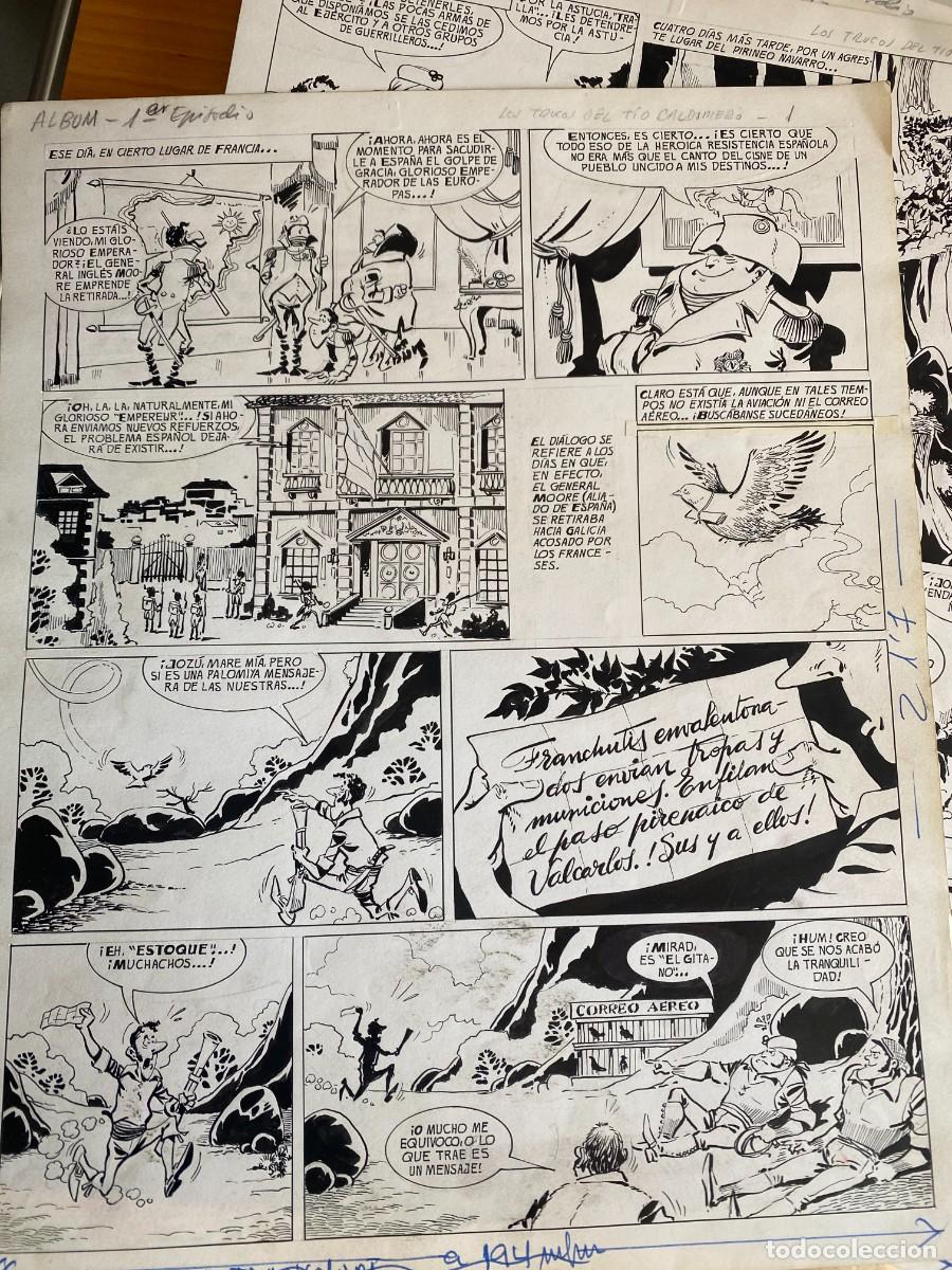 Tebeos: Originales de c&oacute;mic de Bernet Toledano - Foto 3