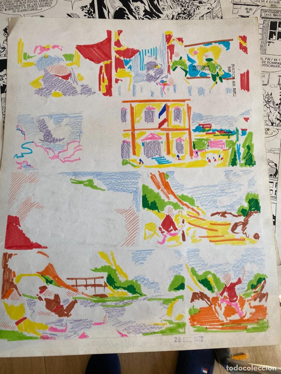 Tebeos: Originales de c&oacute;mic de Bernet Toledano - Foto 4