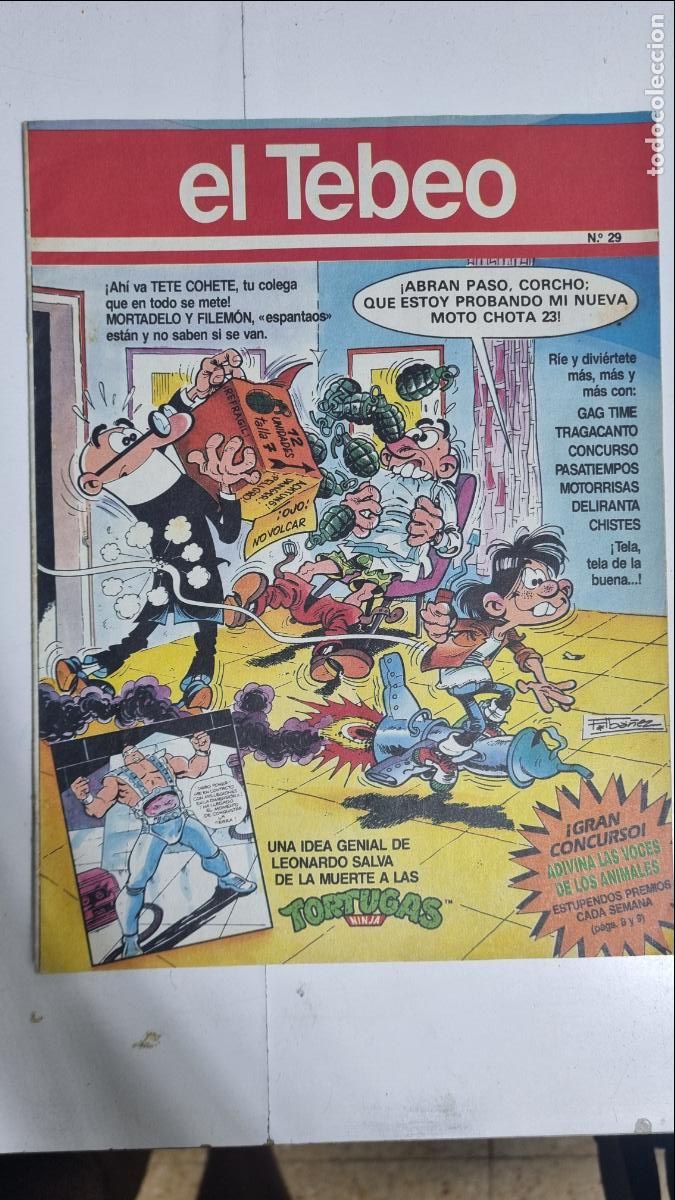 Tebeos: C&Oacute;MIC - &ldquo;EL TEBEO&rdquo; N&ordm; 29 - Foto 1