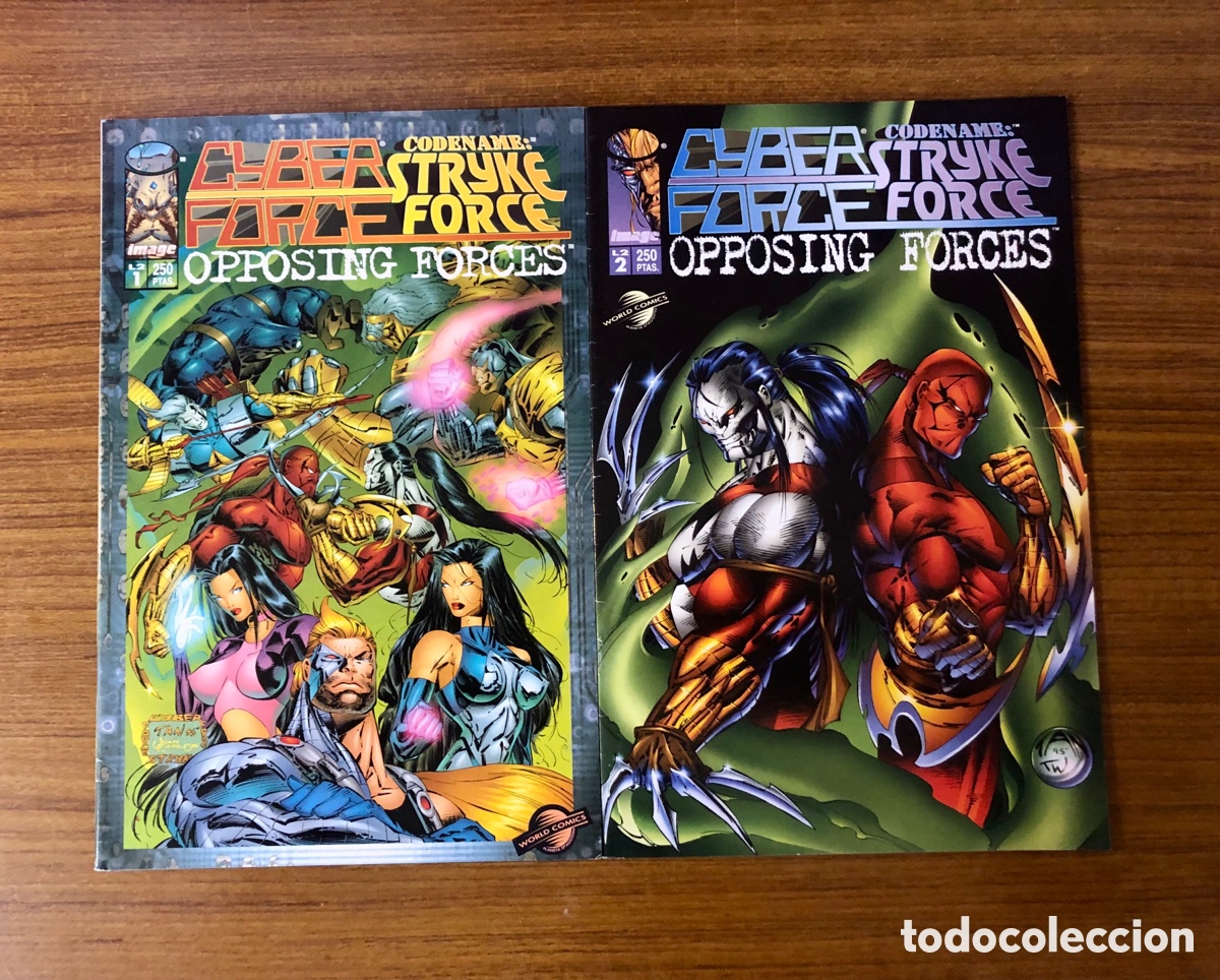Tebeos: CYBER FORCE,STRYKE FORCE,2 NUMEROS,(IMAGE)