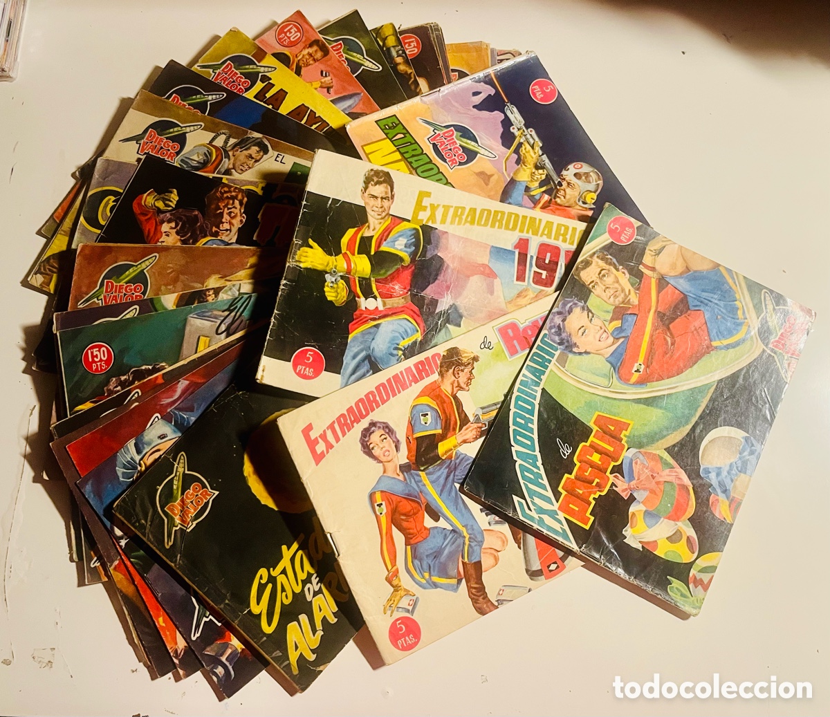 Tebeos: COLECCI&Oacute;N DIEGO VALOR, 44 N&Uacute;MEROS COMPLETA, (EDICIONES CID) - Foto 1