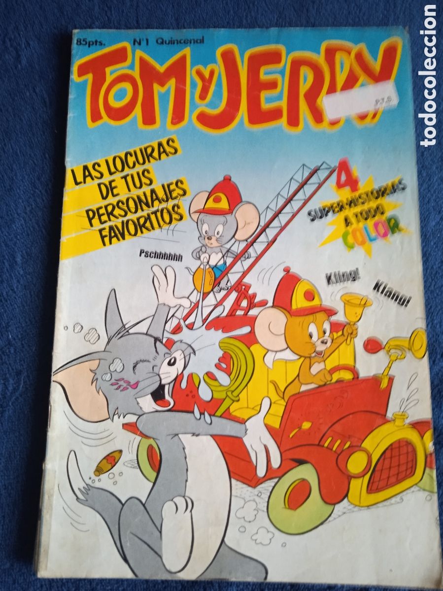 Tebeos: TOM Y JERRY N&ordm; 1 -ED. : SARPE - Foto 1