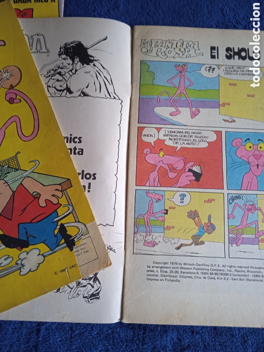 Tebeos: PANTERA ROSA -LOTE DE 3 EJEMPLARES -ED. HITPRESS - Foto 2