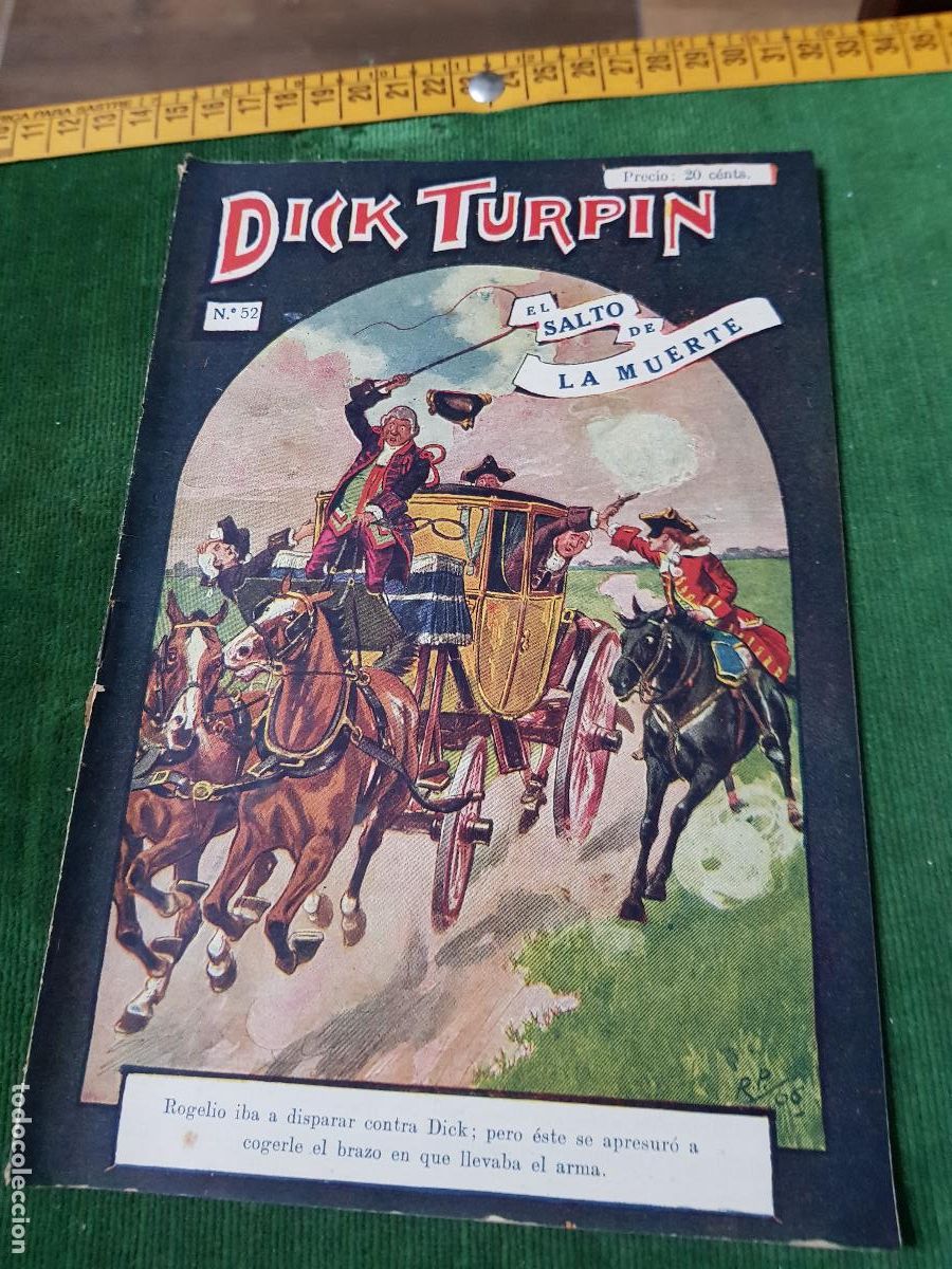 BDs: DICK TURPIN ,020 CENTIMOS -N&ordm;52