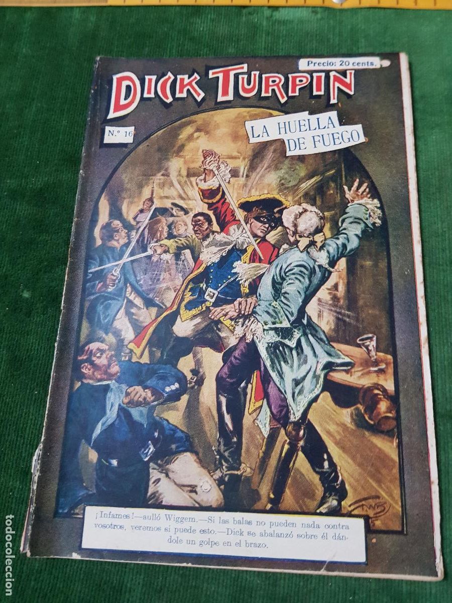 Tebeos: DICK TURPIN ,020 CENTIMOS -N&ordm;16