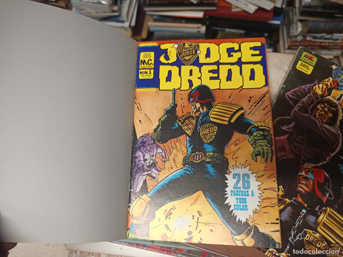 Tebeos: JUDGE DREDD - JUEZ DREED . MC EDICIONES. TOMOS DEL N&Uacute;MERO 1 AL 8 Y DEL 13 AL 16 . - Foto 6