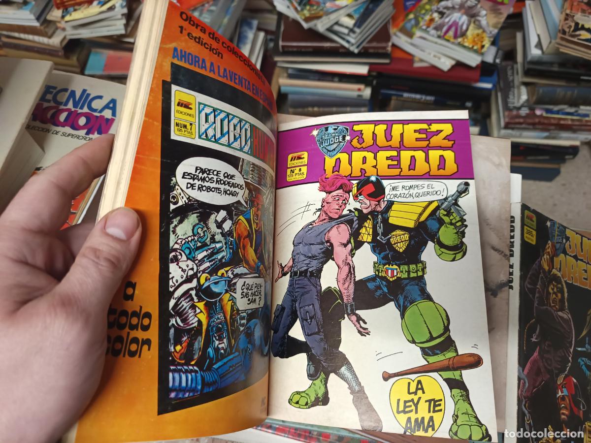 Tebeos: JUDGE DREDD - JUEZ DREED . MC EDICIONES. TOMOS DEL N&Uacute;MERO 1 AL 8 Y DEL 13 AL 16 . - Foto 7