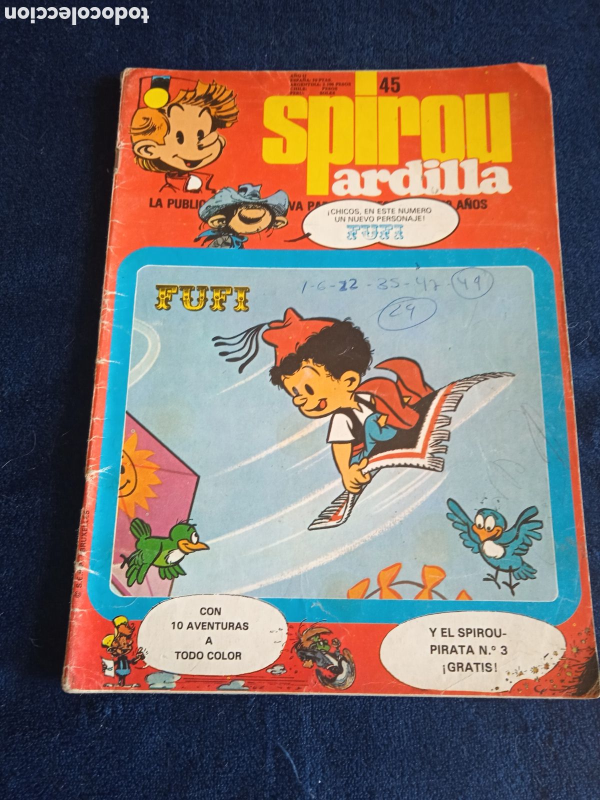 Comics: SPIROU ARDILLA N&ordm; 45