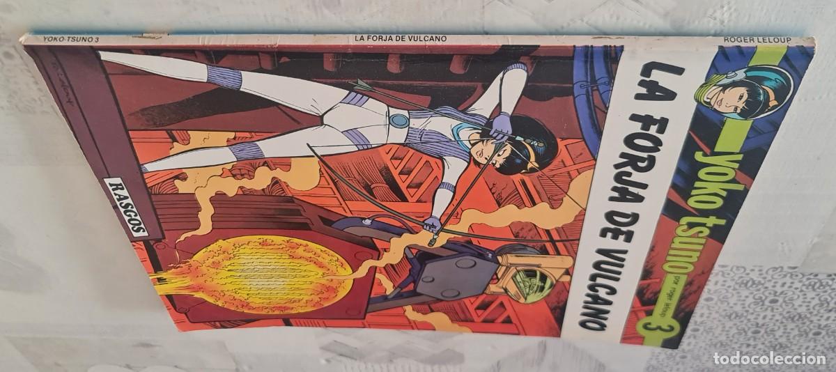 Tebeos: YOKO TSUNO n&ordm; 3 de 3 LA FORJA DE VULCANO. Ediciones Rasgos 1983 - Foto 3