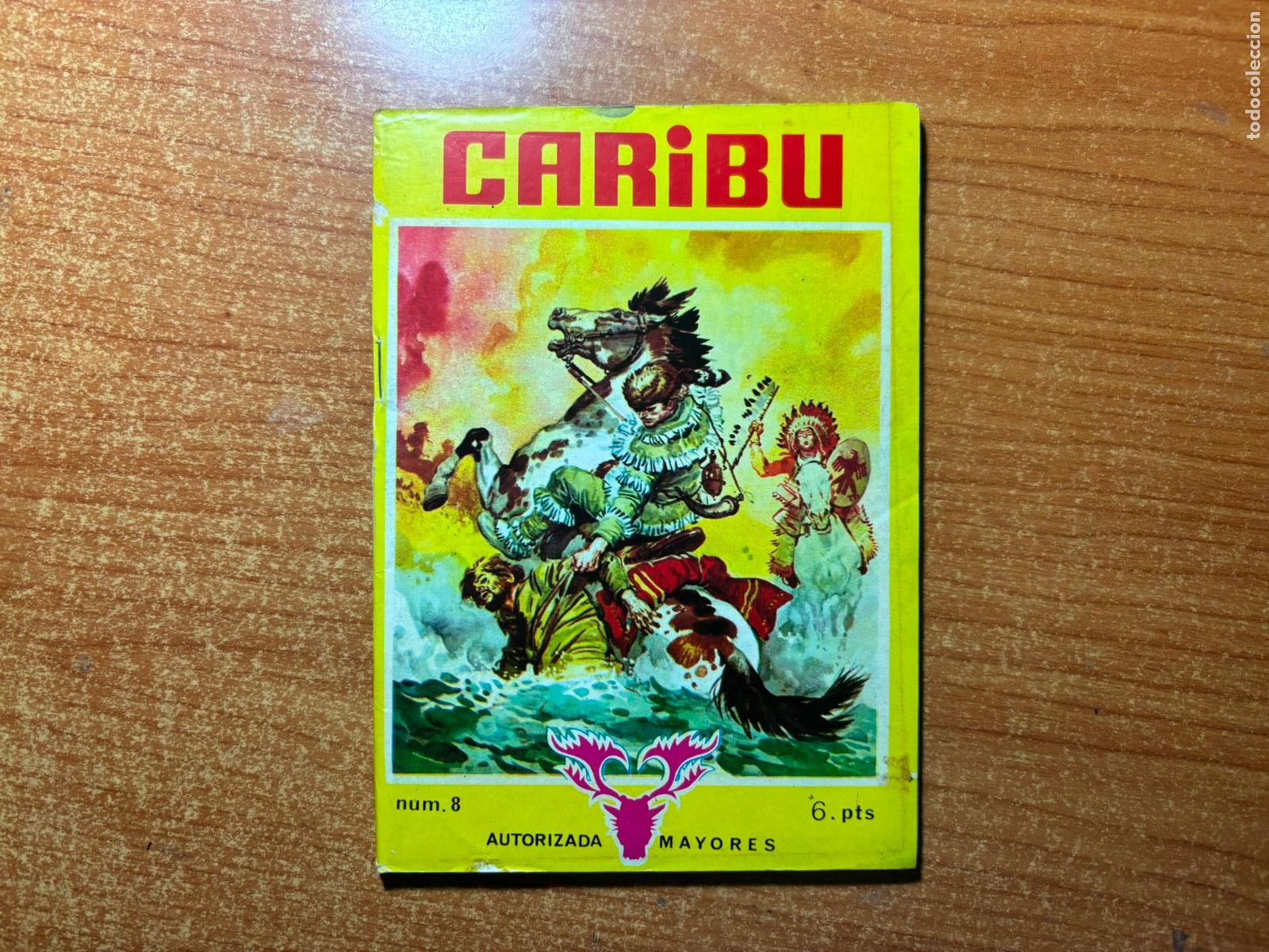 Tebeos: CARIBU - N&ordm; 8 - EDITORIAL OLIVE Y HONTORIA - 1965