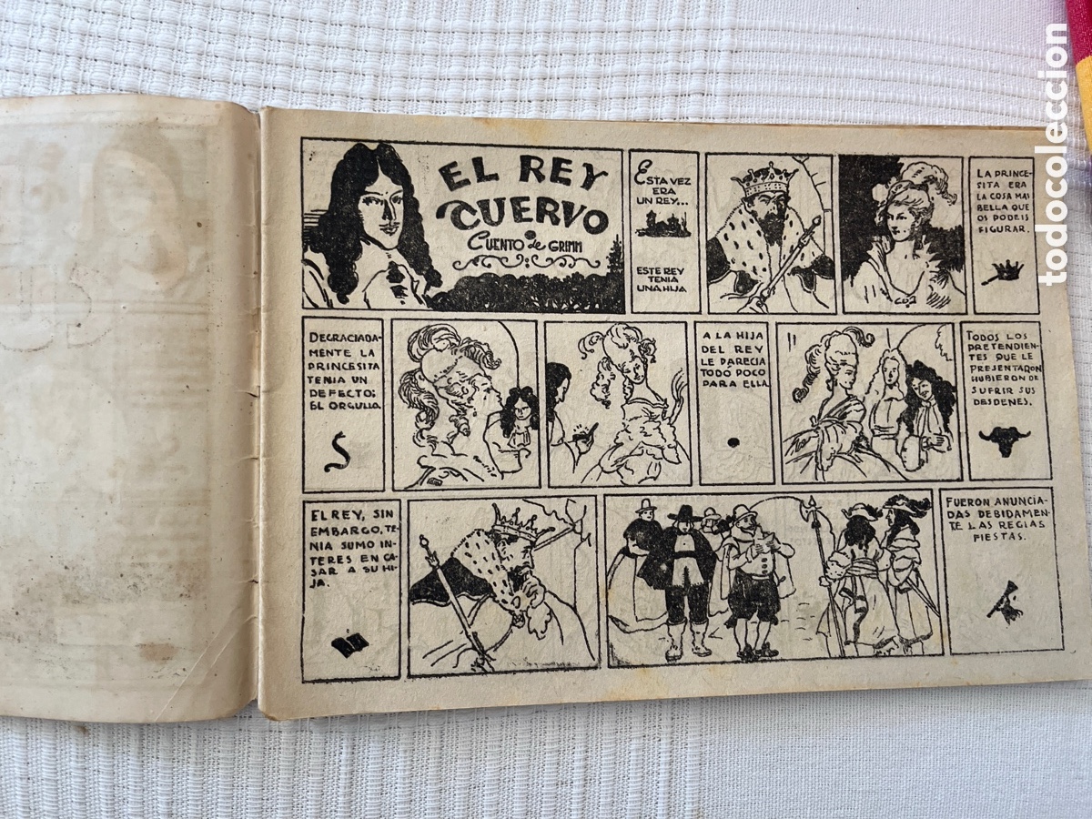 Tebeos: El Rey Cuervo Cuento de Grimm - Foto 3