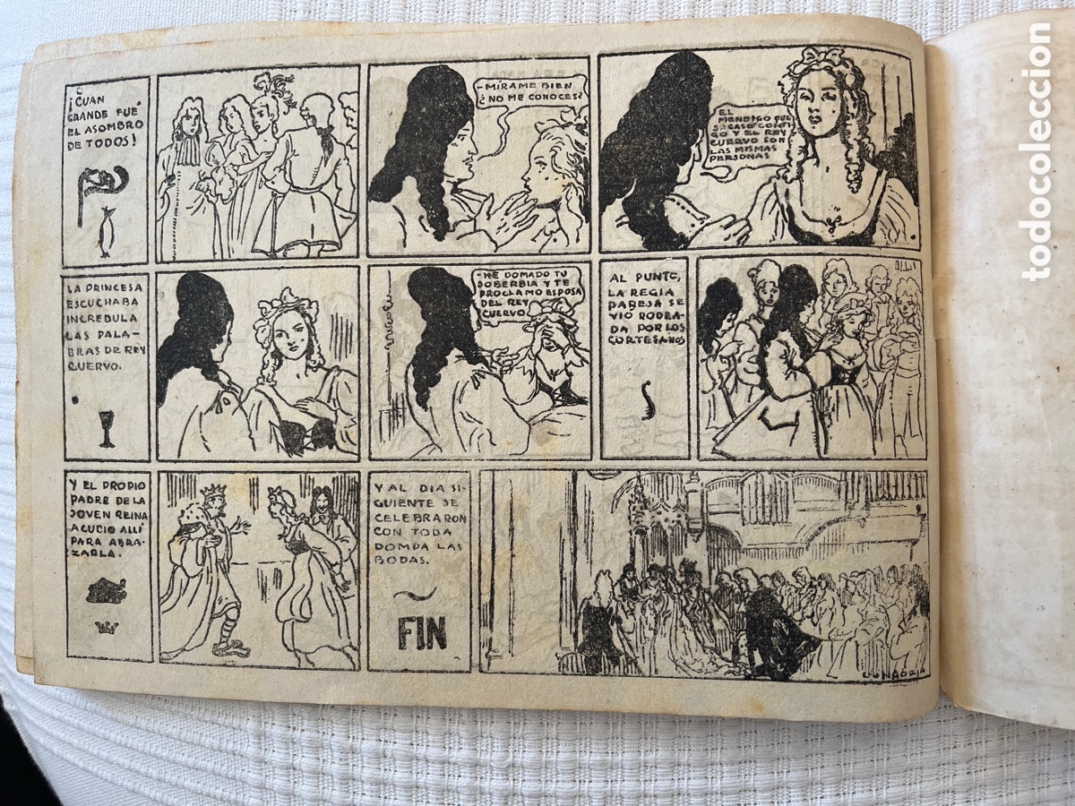 Tebeos: El Rey Cuervo Cuento de Grimm - Foto 8