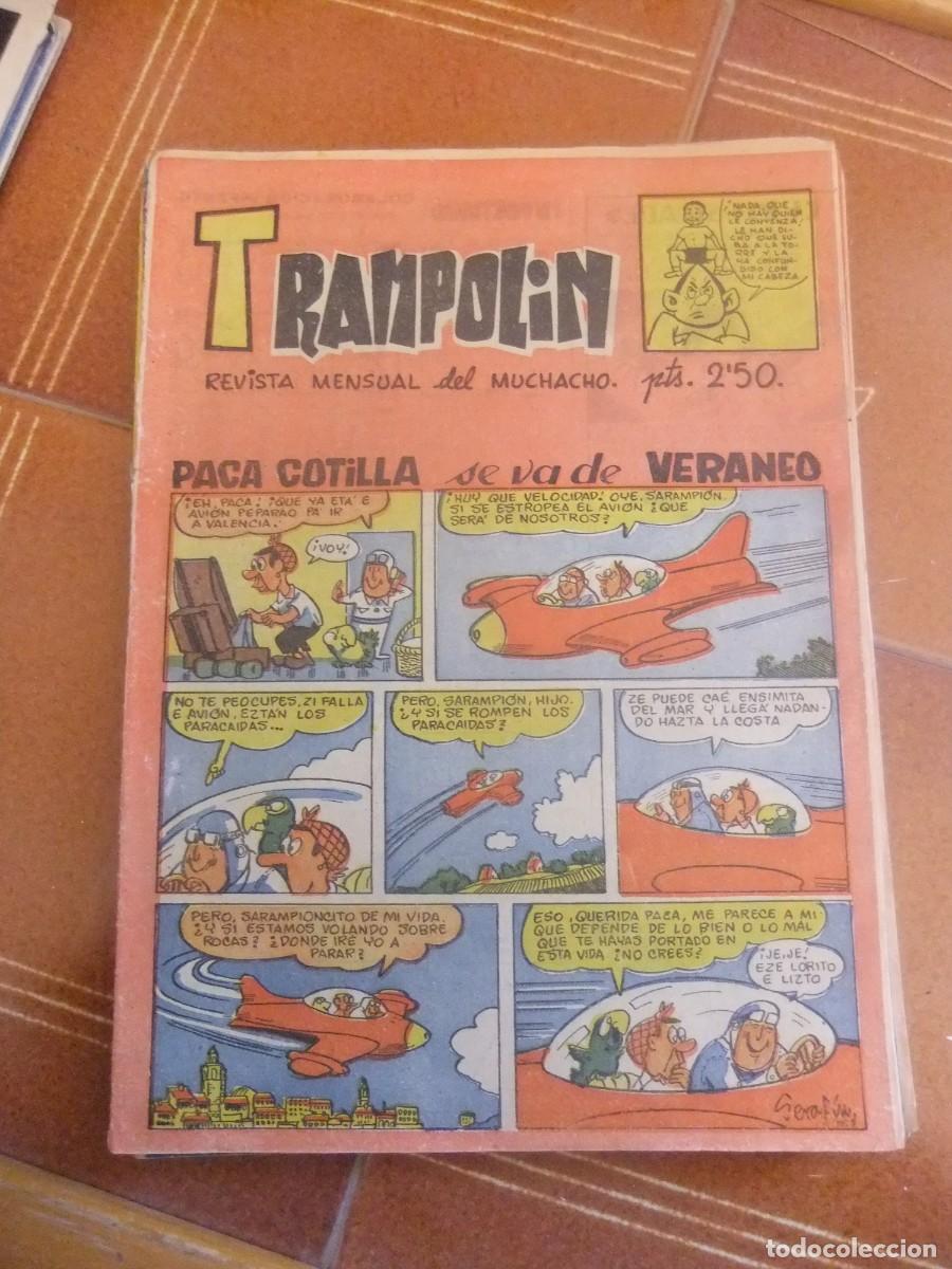 Tebeos: TRAMPOLIN N&ordm; 144 REVISTA MENSUAL DEL MUCHACHO - Foto 1