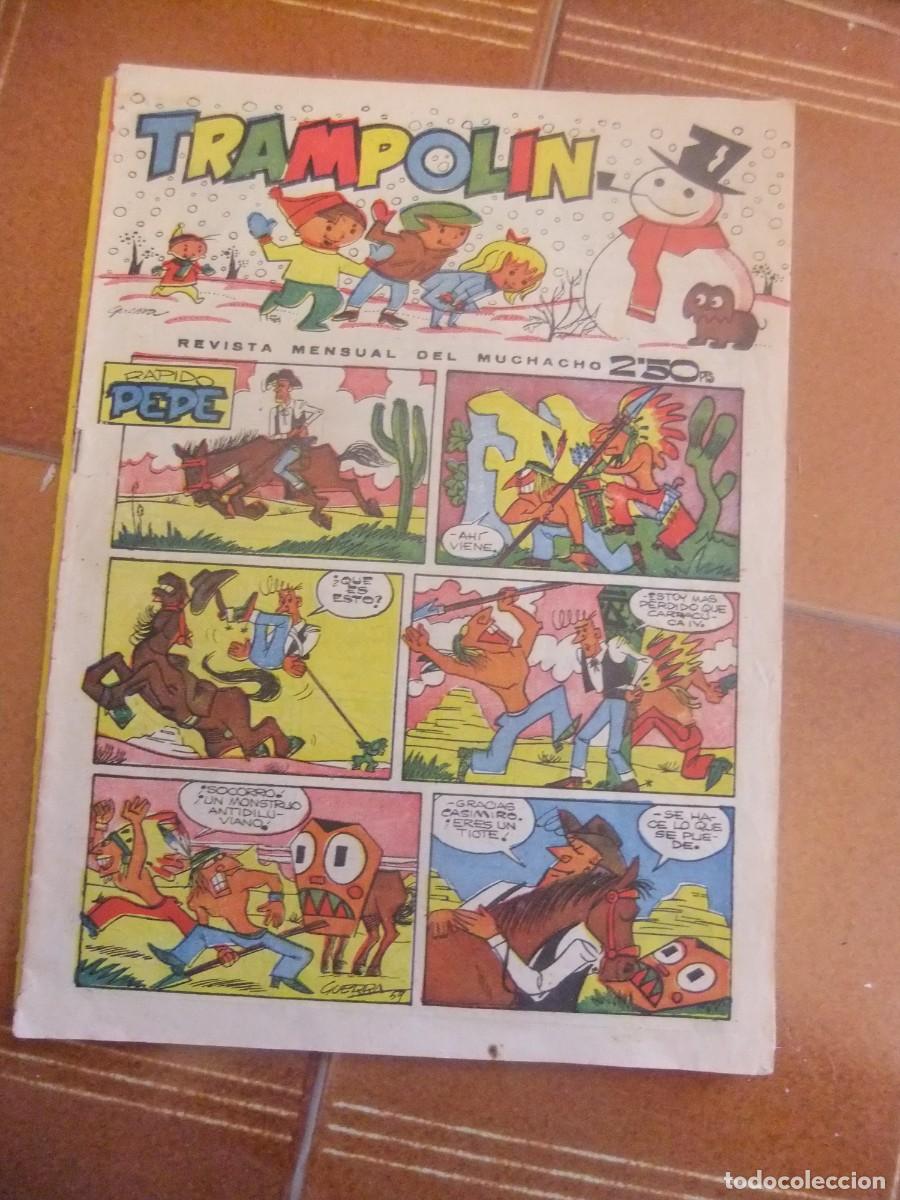 Tebeos: TRAMPOLIN N&ordm; 161 REVISTA MENSUAL DEL MUCHACHO - Foto 1
