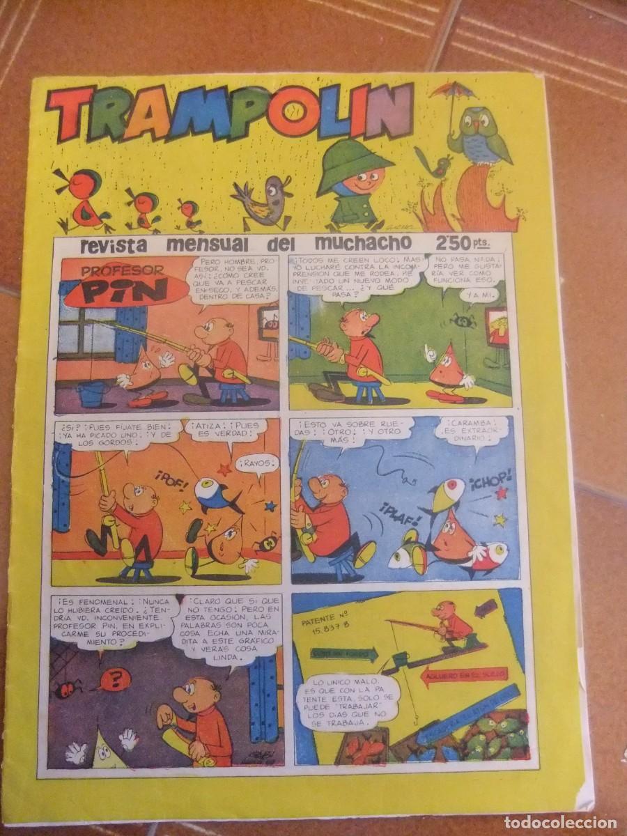 Tebeos: TRAMPOLIN N&ordm; 163 REVISTA MENSUAL DEL MUCHACHO - Foto 1