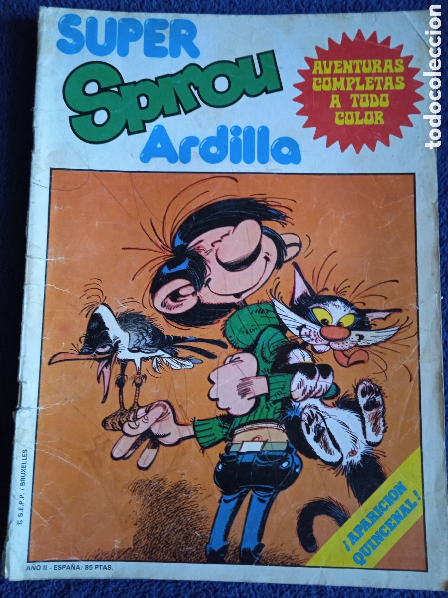 Tebeos: SUPER SPIROU ARDILLA. N&ordm; 5 -ED. MUNDIS