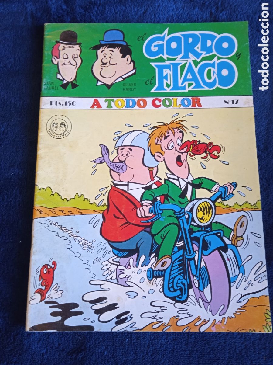 Tebeos: EL GORDO Y EL FLACO N&ordm; 17 -EDITA : NEW COMIC - Foto 1
