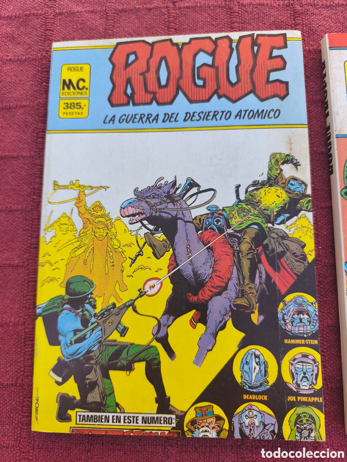 Tebeos: ROGUE TROOPER RETAPADO DEL 1 AL 4 - ROGUE TROOPER RETAPADO DEL 5 AL 8 , MC EDICIONES - Foto 2