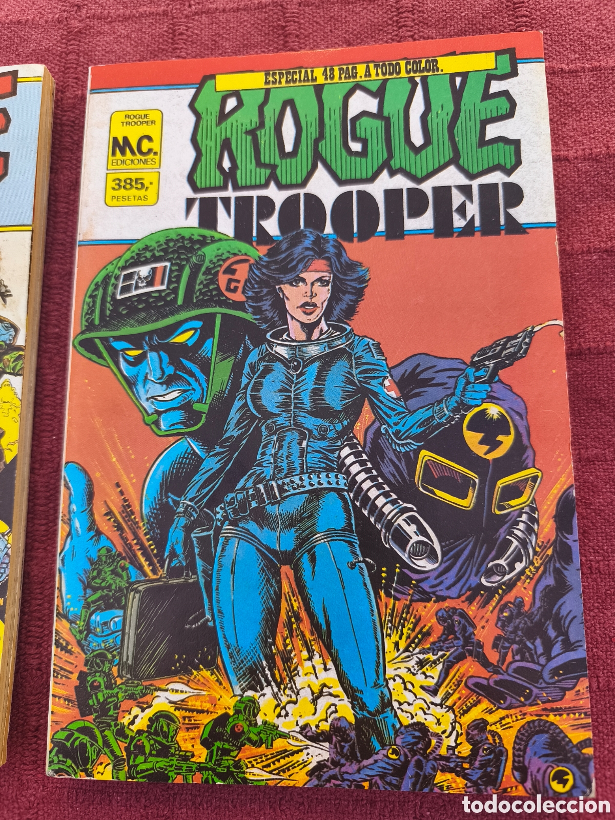 Tebeos: ROGUE TROOPER RETAPADO DEL 1 AL 4 - ROGUE TROOPER RETAPADO DEL 5 AL 8 , MC EDICIONES - Foto 3