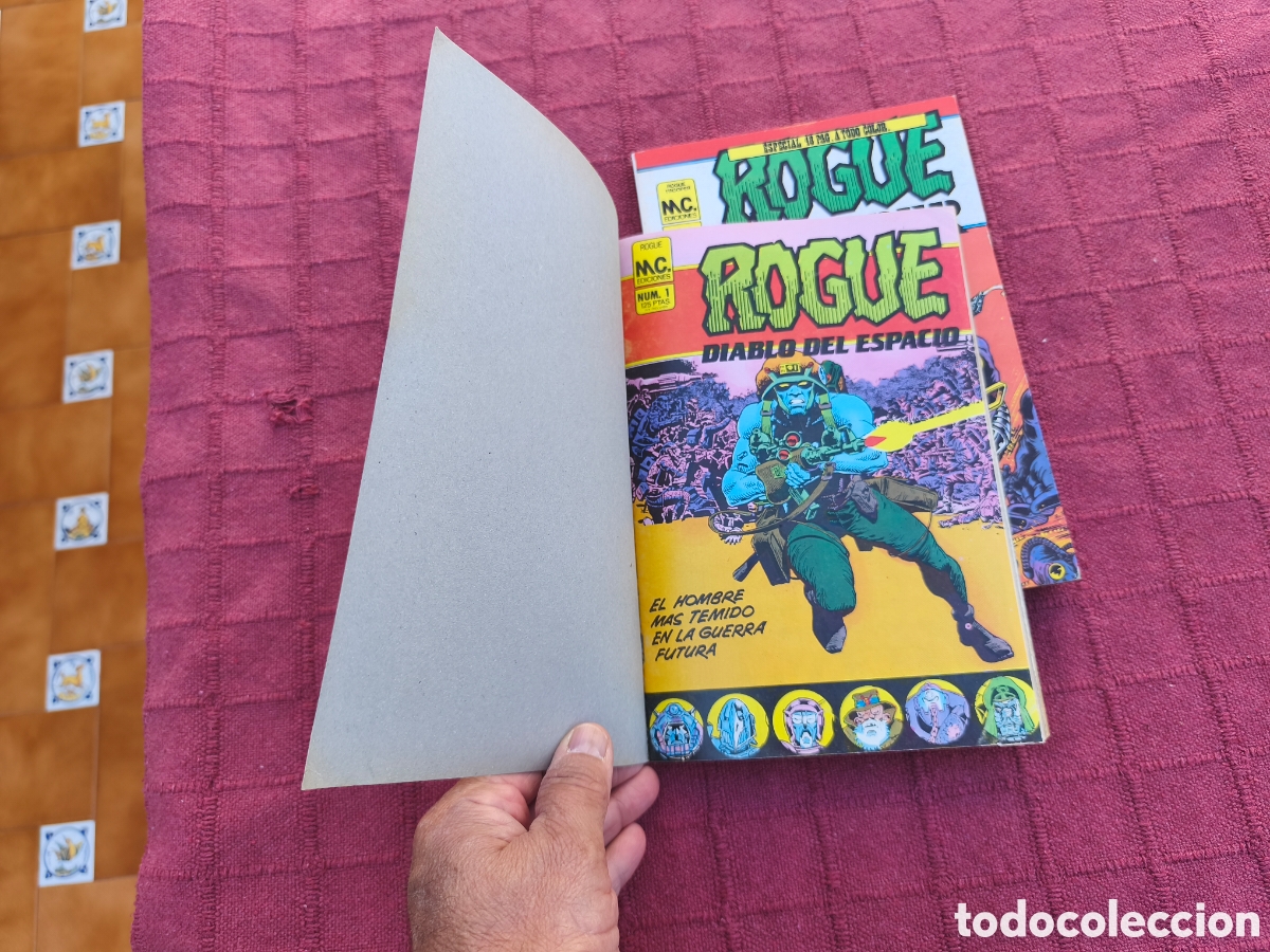 Tebeos: ROGUE TROOPER RETAPADO DEL 1 AL 4 - ROGUE TROOPER RETAPADO DEL 5 AL 8 , MC EDICIONES - Foto 11