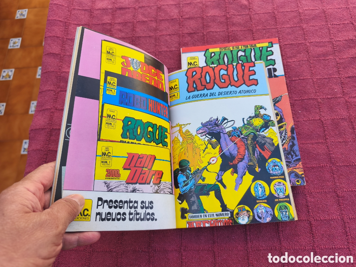 Tebeos: ROGUE TROOPER RETAPADO DEL 1 AL 4 - ROGUE TROOPER RETAPADO DEL 5 AL 8 , MC EDICIONES - Foto 12