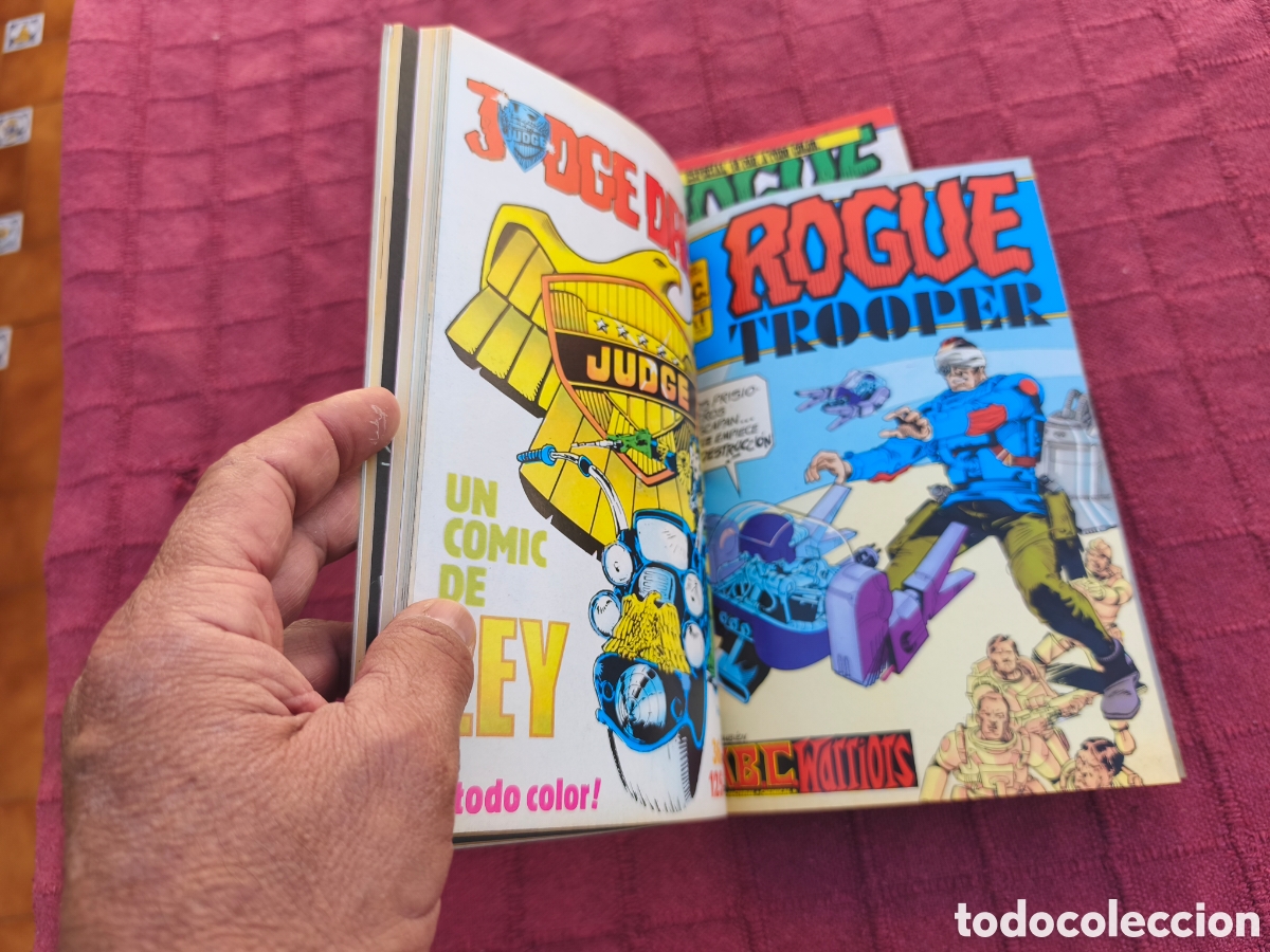 Tebeos: ROGUE TROOPER RETAPADO DEL 1 AL 4 - ROGUE TROOPER RETAPADO DEL 5 AL 8 , MC EDICIONES - Foto 14
