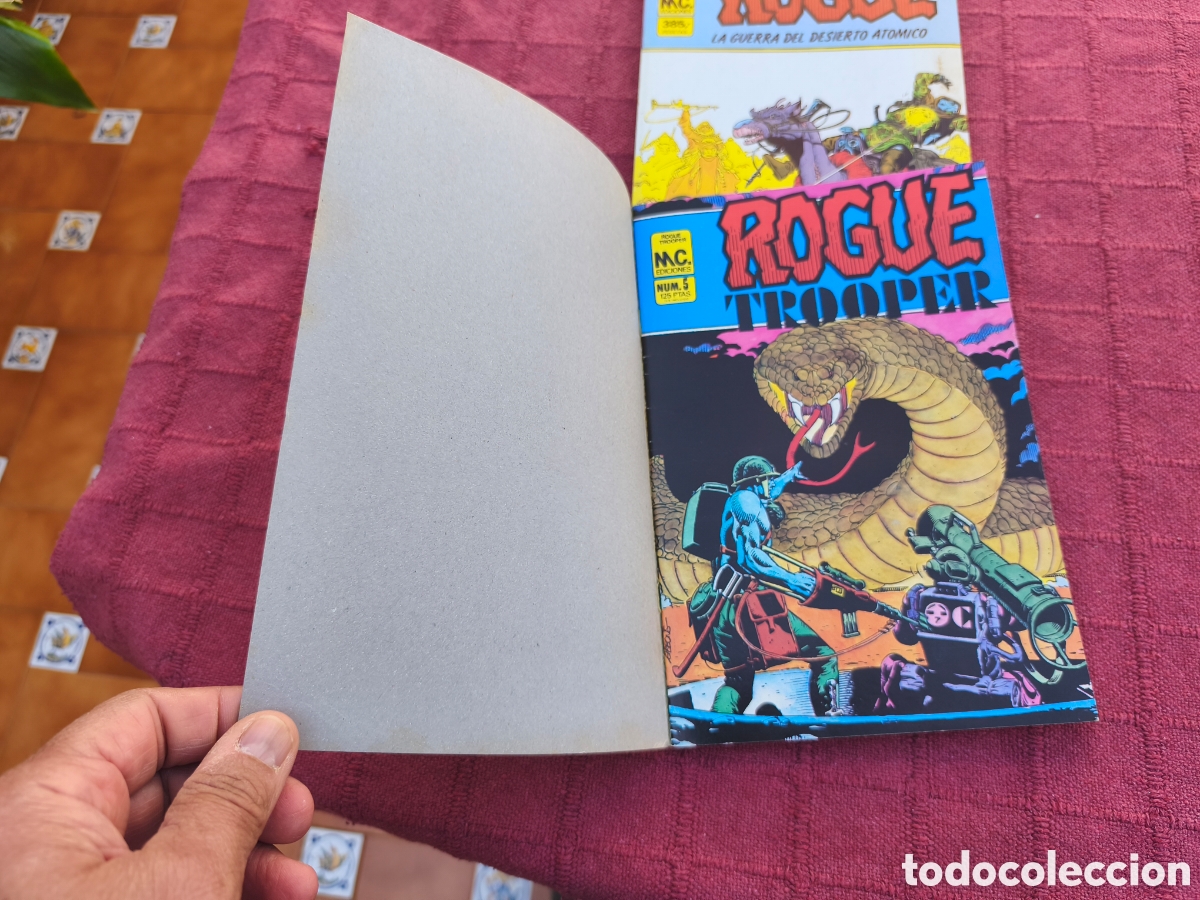 Tebeos: ROGUE TROOPER RETAPADO DEL 1 AL 4 - ROGUE TROOPER RETAPADO DEL 5 AL 8 , MC EDICIONES - Foto 16