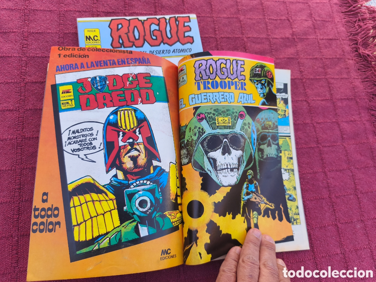Tebeos: ROGUE TROOPER RETAPADO DEL 1 AL 4 - ROGUE TROOPER RETAPADO DEL 5 AL 8 , MC EDICIONES - Foto 19