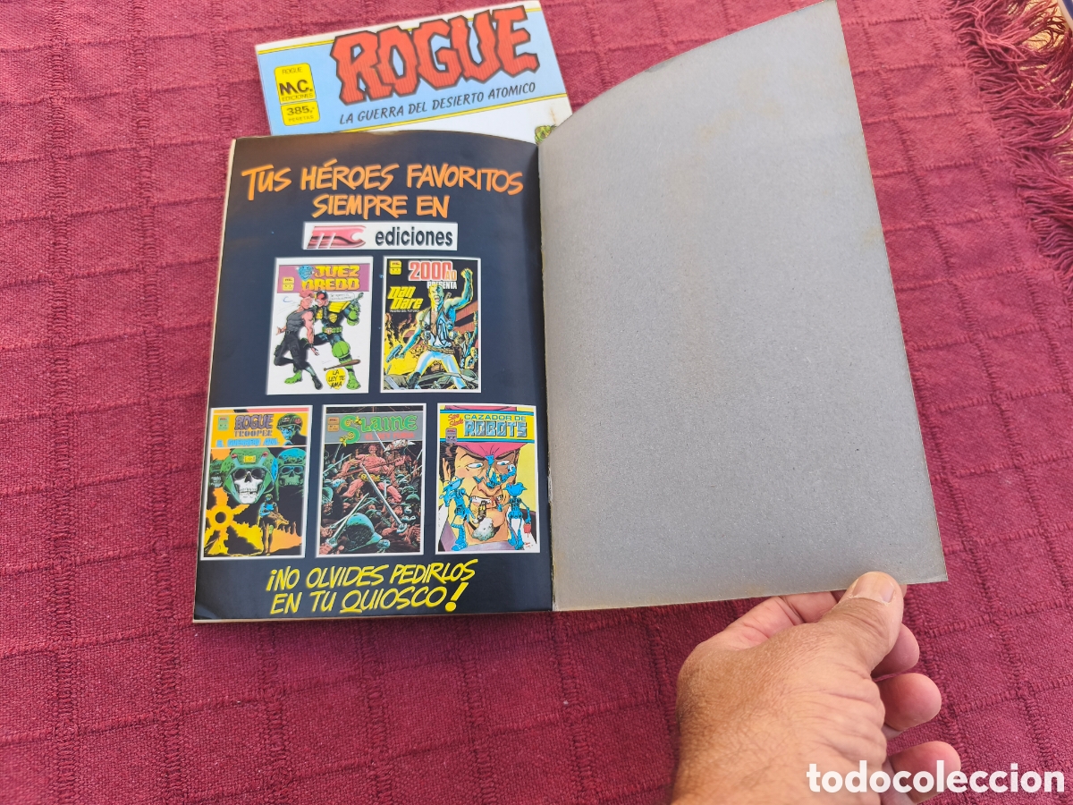 Tebeos: ROGUE TROOPER RETAPADO DEL 1 AL 4 - ROGUE TROOPER RETAPADO DEL 5 AL 8 , MC EDICIONES - Foto 20