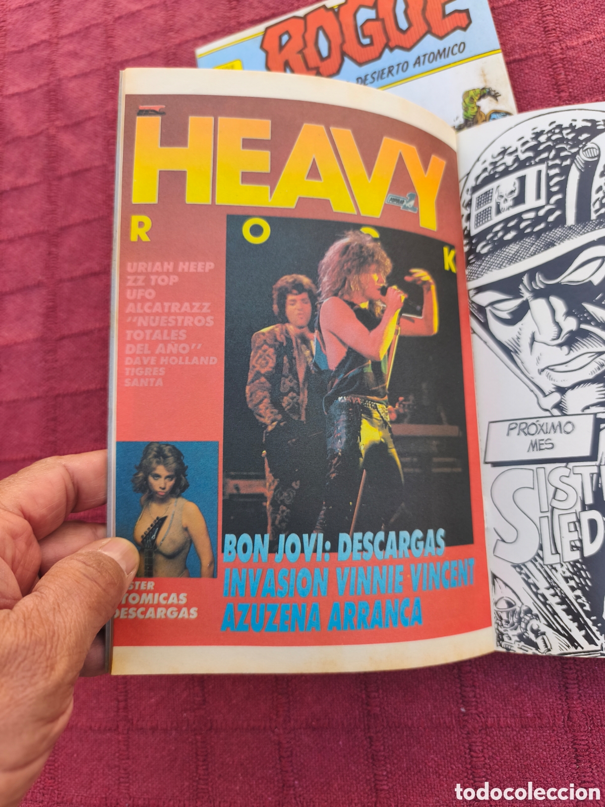 Tebeos: ROGUE TROOPER RETAPADO DEL 1 AL 4 - ROGUE TROOPER RETAPADO DEL 5 AL 8 , MC EDICIONES - Foto 21