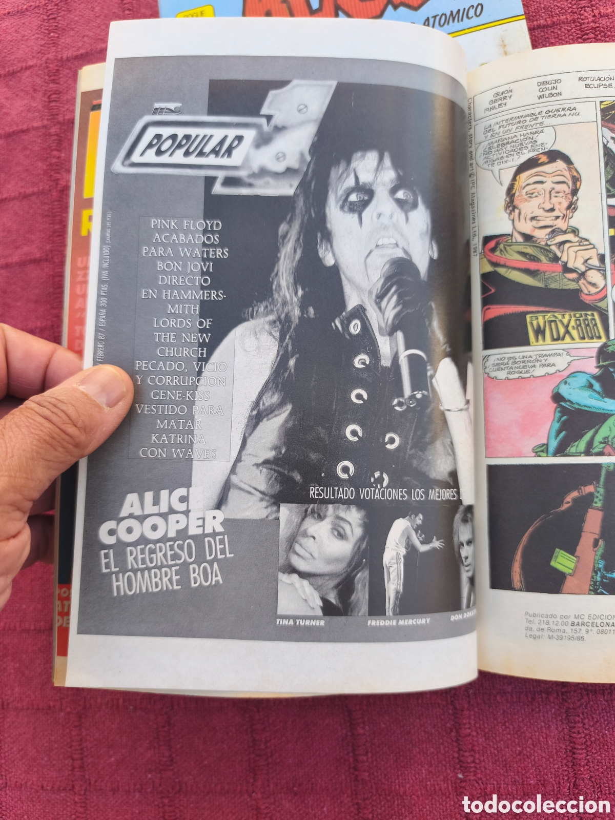 Tebeos: ROGUE TROOPER RETAPADO DEL 1 AL 4 - ROGUE TROOPER RETAPADO DEL 5 AL 8 , MC EDICIONES - Foto 22