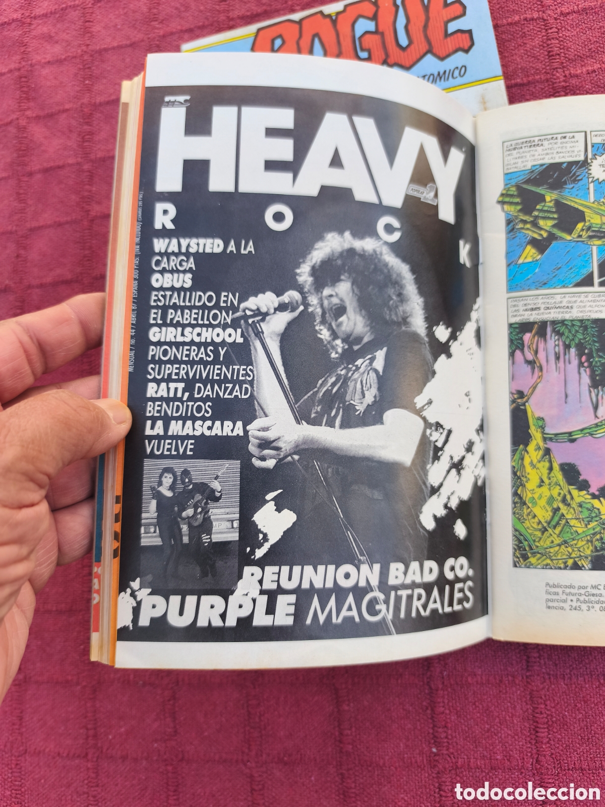 Tebeos: ROGUE TROOPER RETAPADO DEL 1 AL 4 - ROGUE TROOPER RETAPADO DEL 5 AL 8 , MC EDICIONES - Foto 25