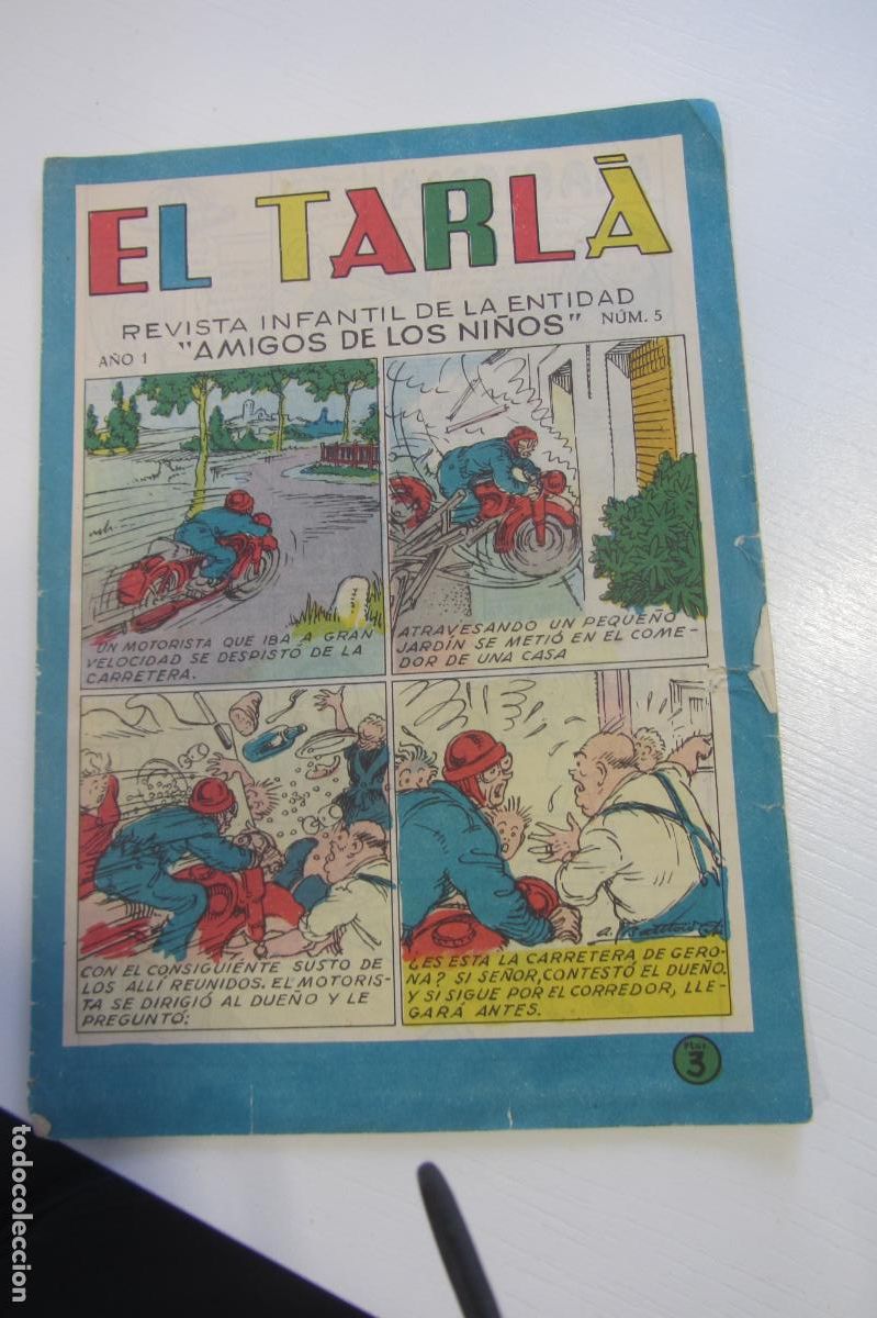 Tebeos: EL TARL&Agrave; -- ANY I -- REVISTA INFANTIL N&ordm; 5 ARX12