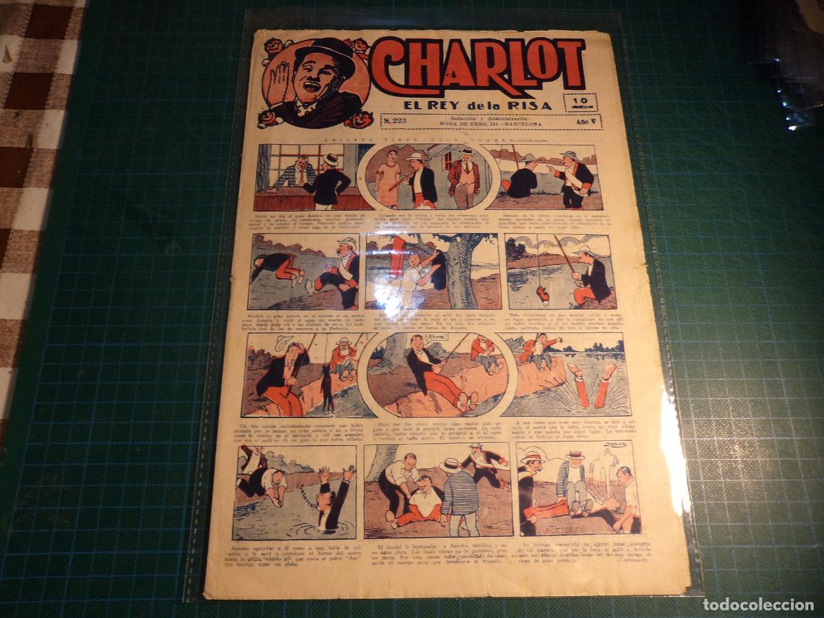 Tebeos: Charlot. N&ordm; 223. Gato Negro. - Foto 1