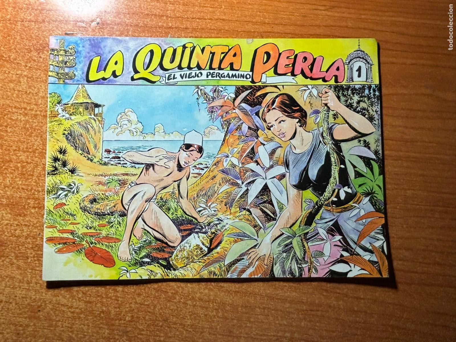 Tebeos: LA QUINTA PERLA n&ordm; 1