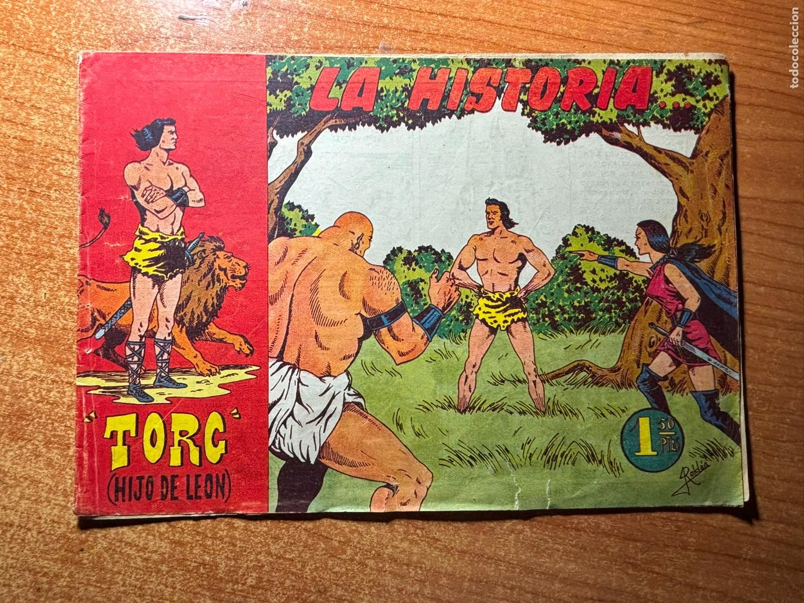 Tebeos: TORG HIJO DE LEON N&ordm; 1 EDITORIAL ANDALUZA ORIGINAL